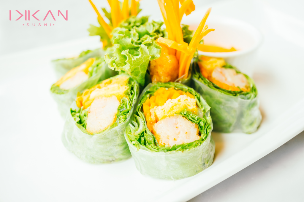 vegetable spring rolls
