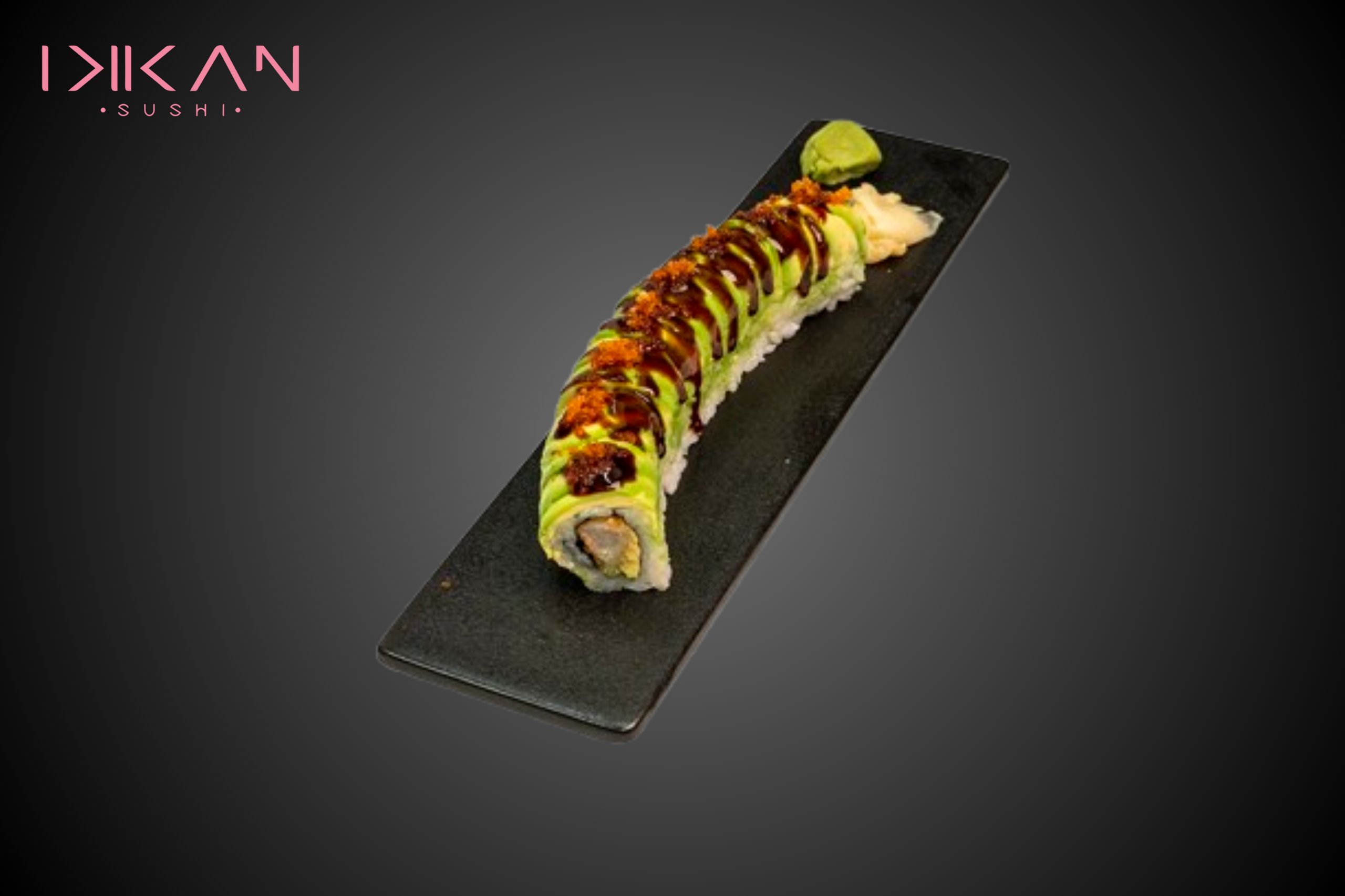 Dragon Roll Sushi At Ikkan Sushi: Where Flavor Meets Fitness!