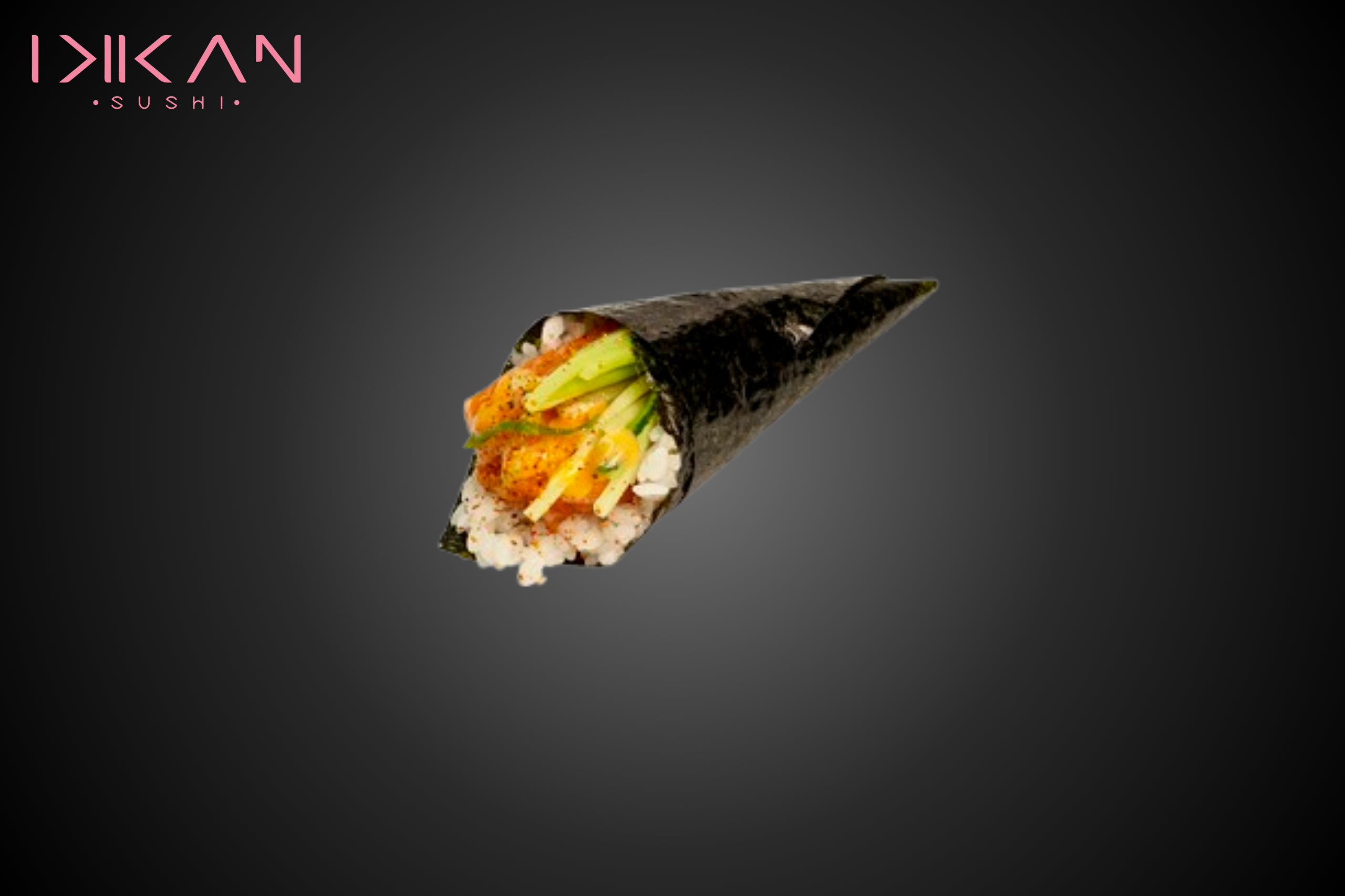 SPICY SALMON TEMAKI